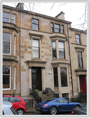 5 Huntly Gardens, Glasgow slate and lead work